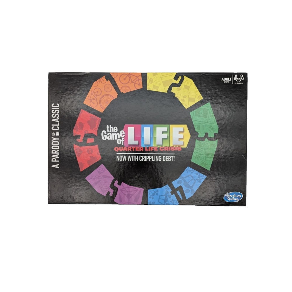 The Game of LIFE: Quarter Life Crisis Board Game Hasbro 2018